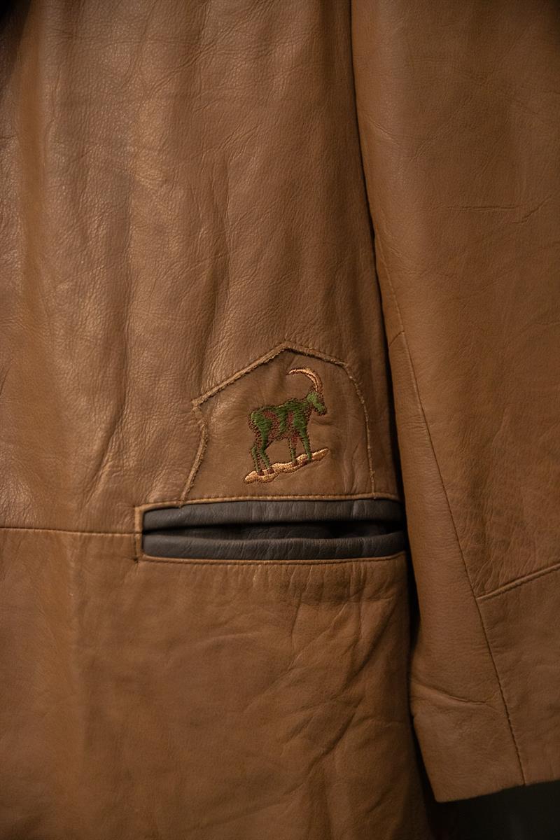 Austrian Bavyera Blazer Deri Ceket