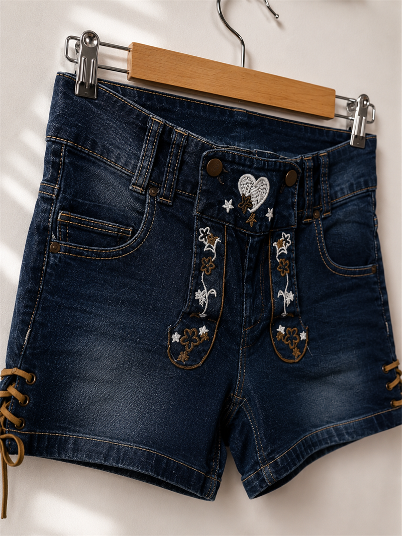 Austrian Bavyera Denim Şort