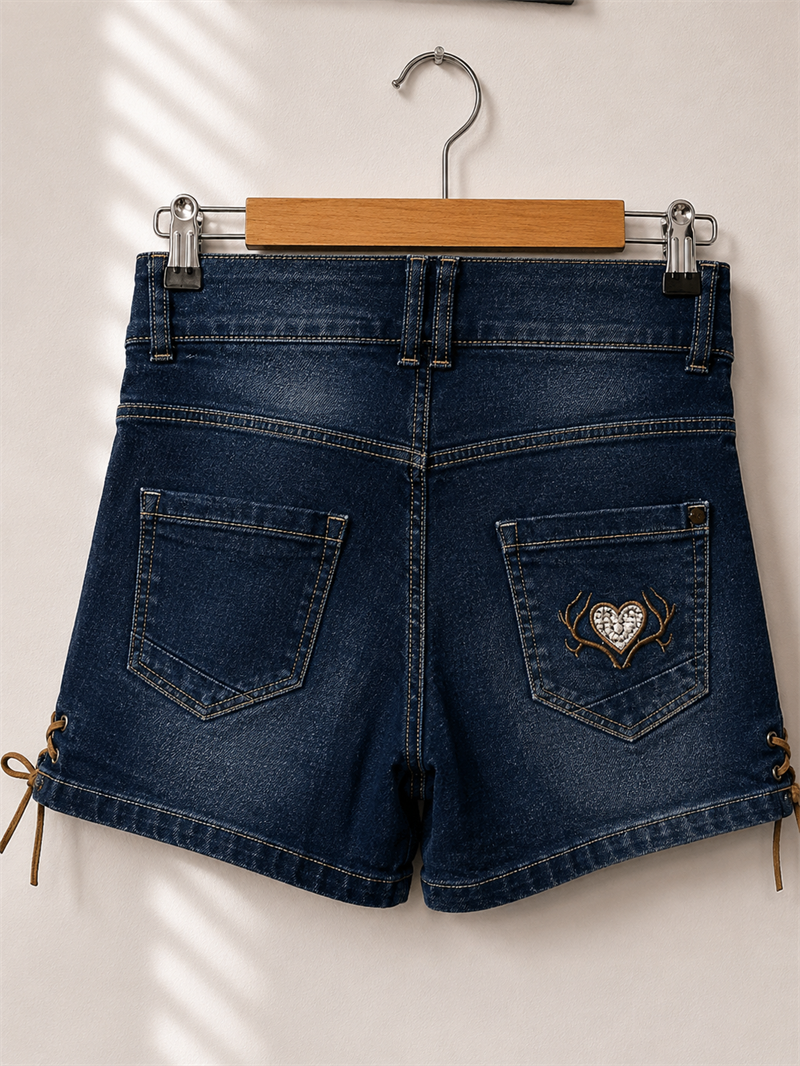 Austrian Bavyera Denim Şort