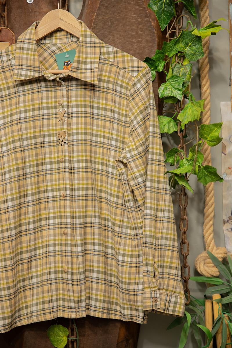 Austrian Bavyera Ekoseli Gömlek