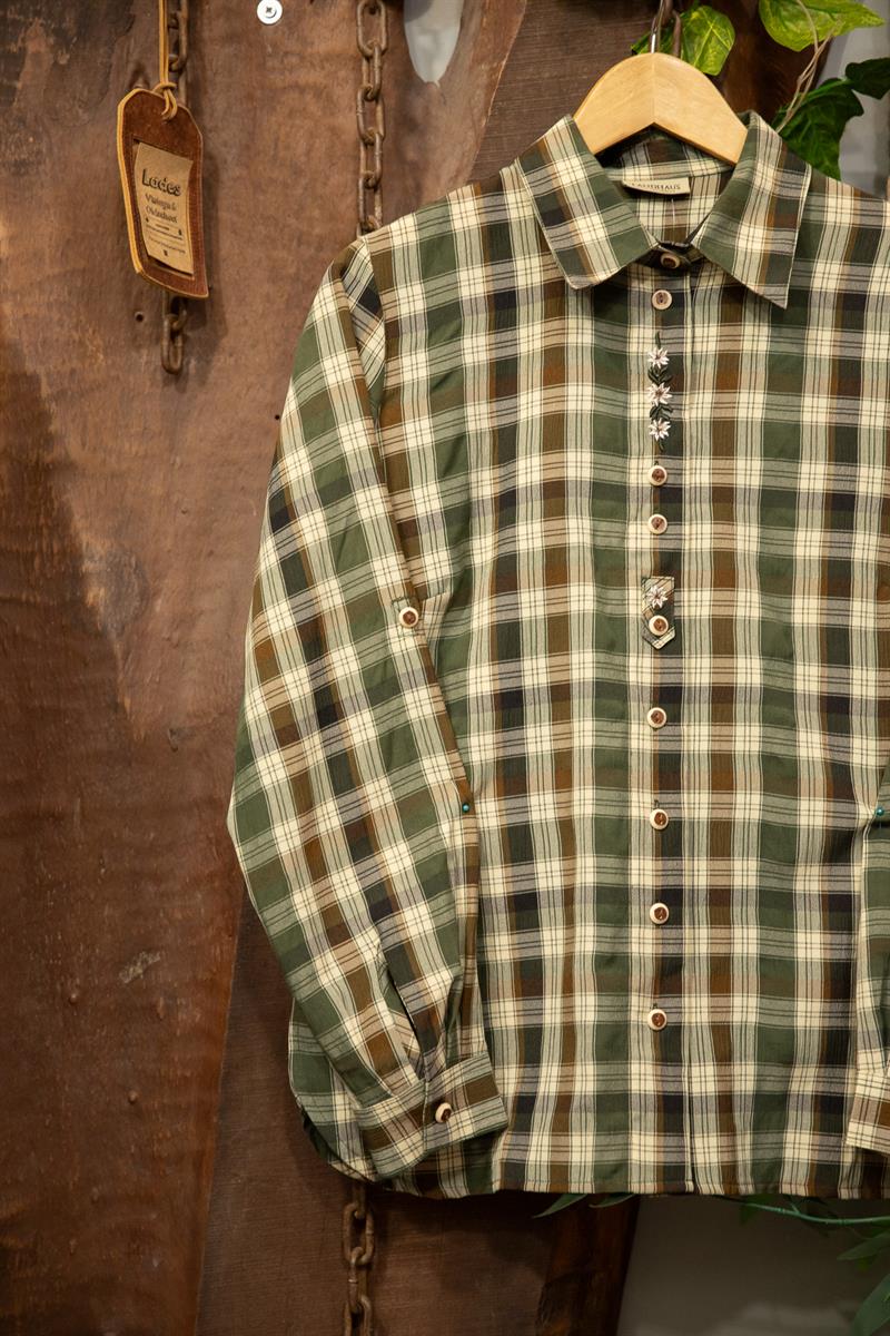 Austrian Bavyera Ekoseli Gömlek