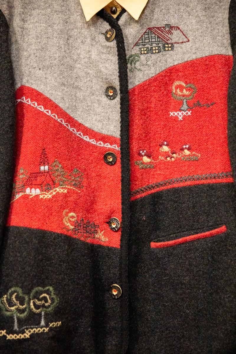 Austrian Bavyera Embroidered Ceket
