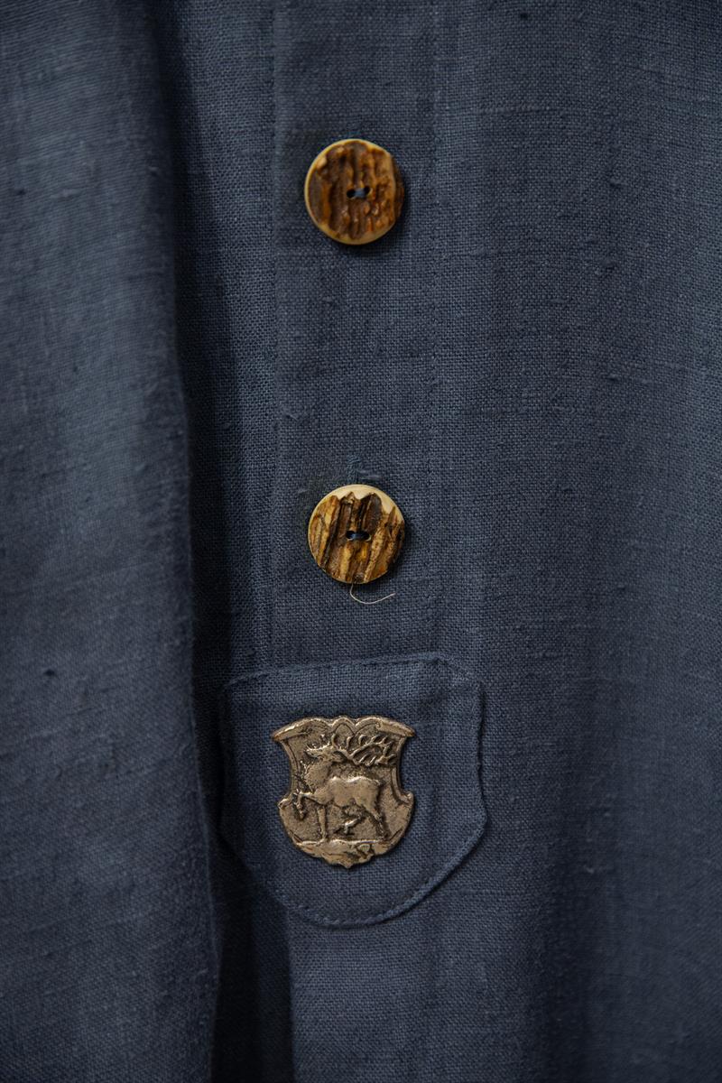 Austrian Bavyera Ham Keten Unisex Gömlek