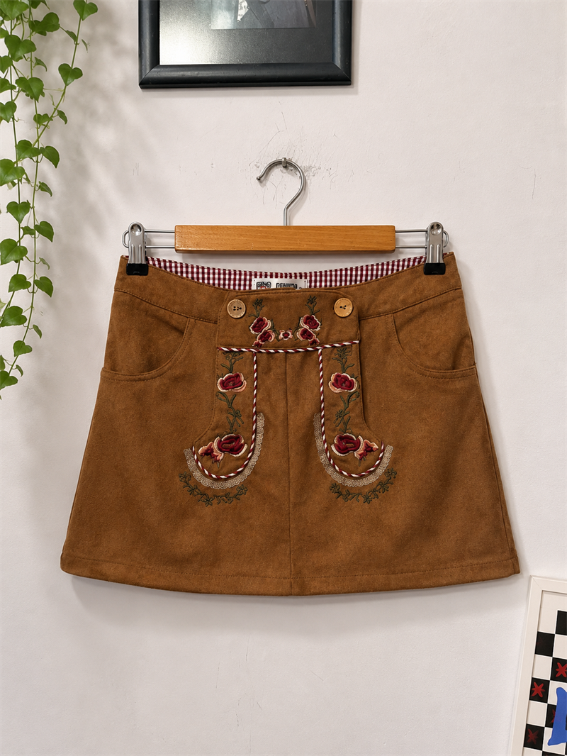 Austrian Bavyera Suede Etek