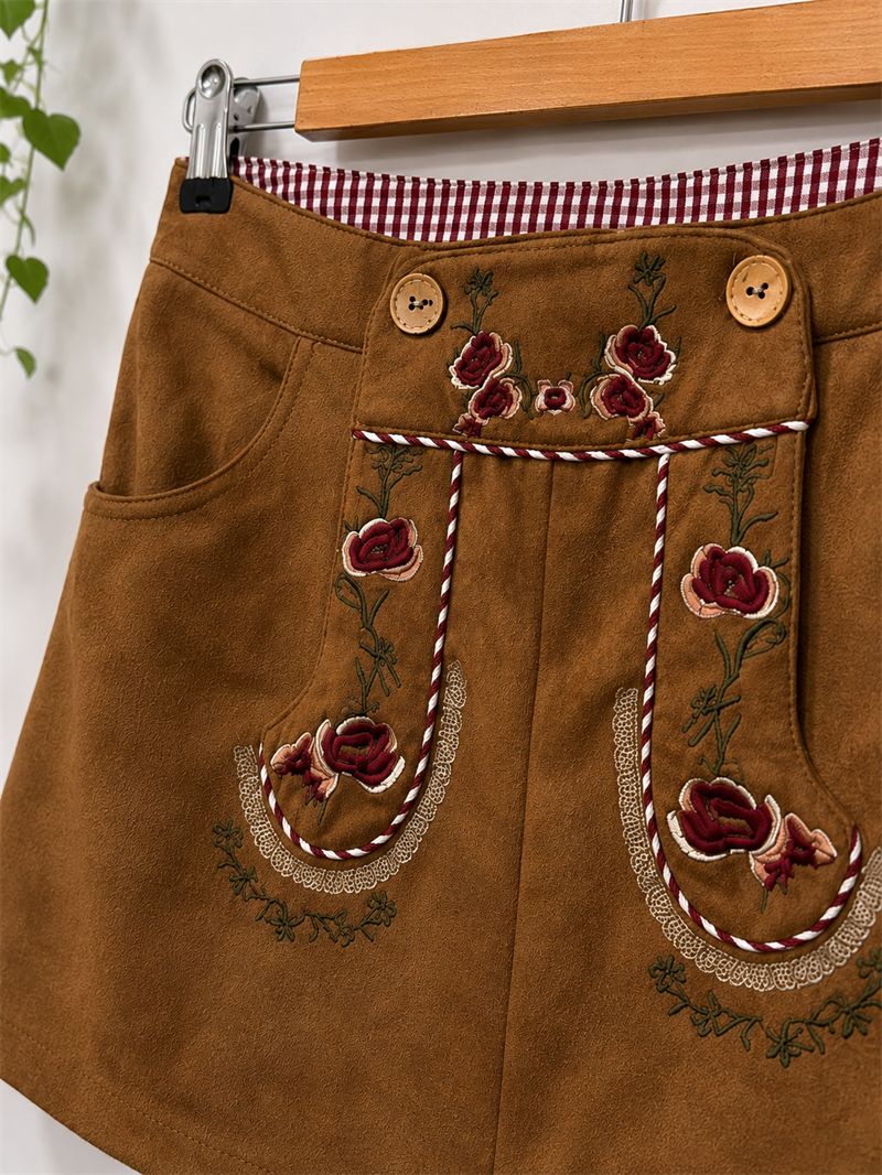 Austrian Bavyera Suede Etek
