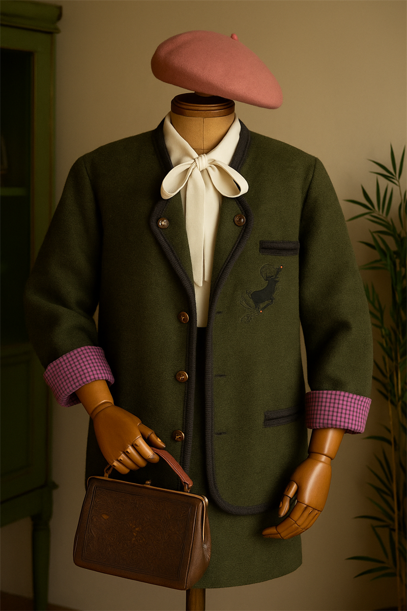 Austrian Bavyera Wool Ceket