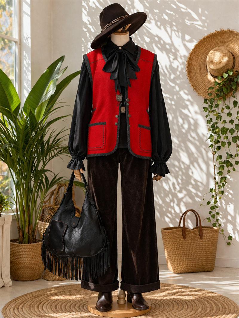 Austrian Bavyera Wool Yelek/Ceket