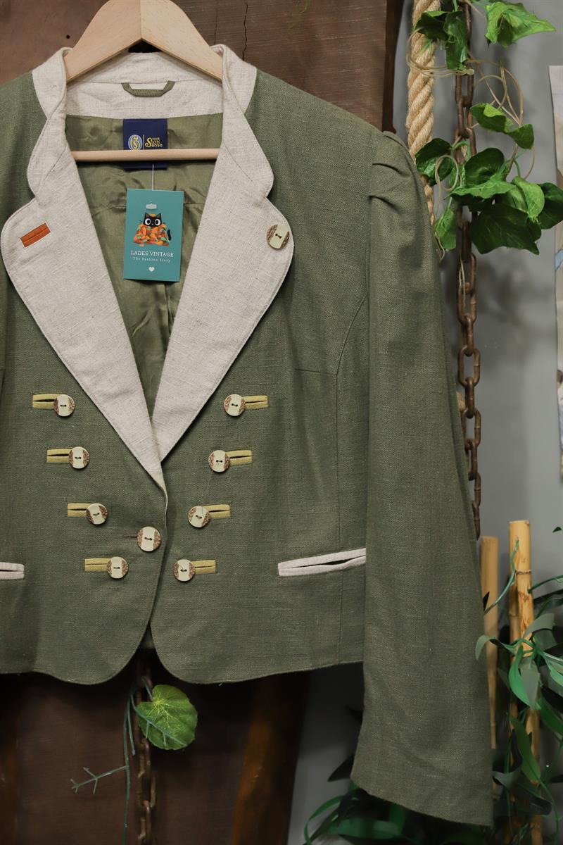 Austrian Cropped Bavyera Ceket