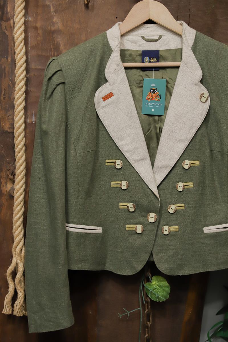 Austrian Cropped Bavyera Ceket