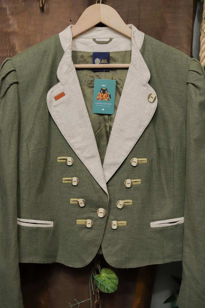 Austrian Cropped Bavyera Ceket