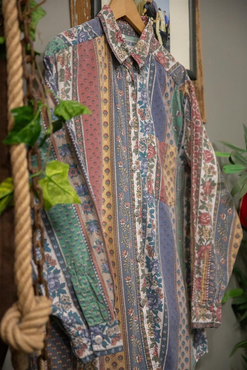 Austrian Etnik 90s Gömlek