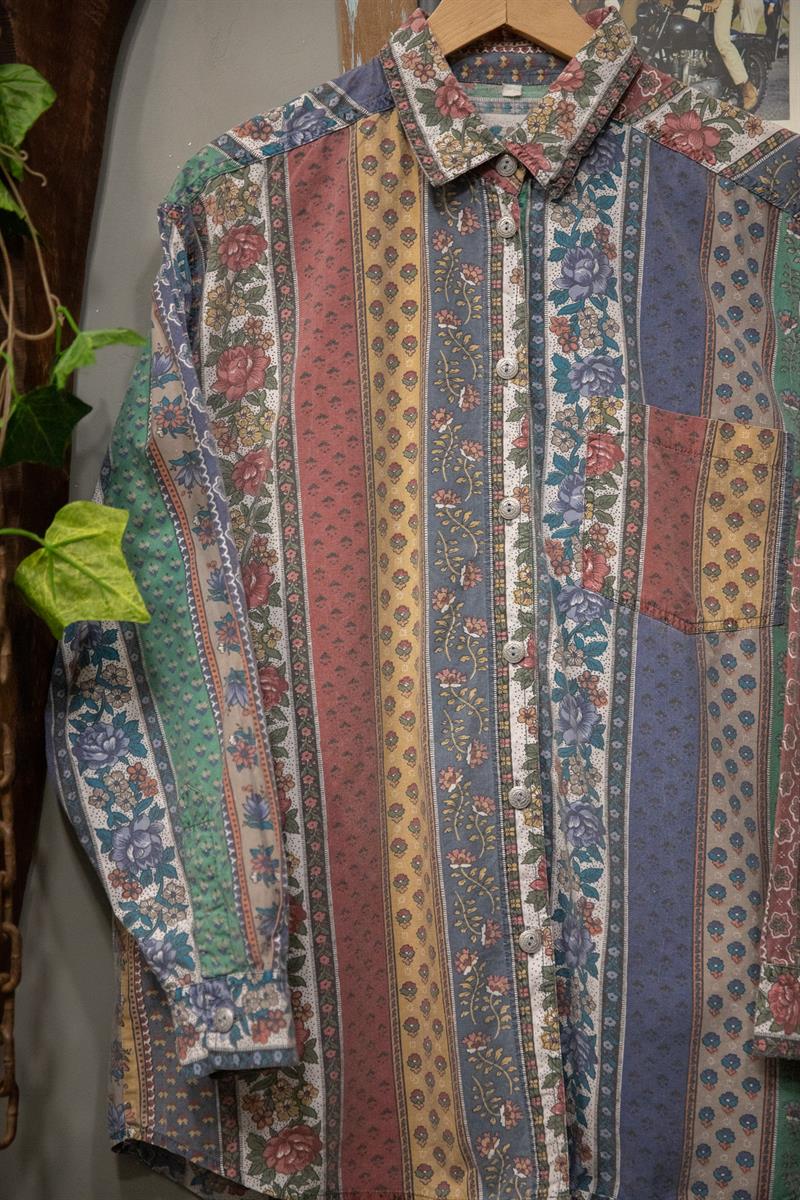 Austrian Etnik 90s Gömlek