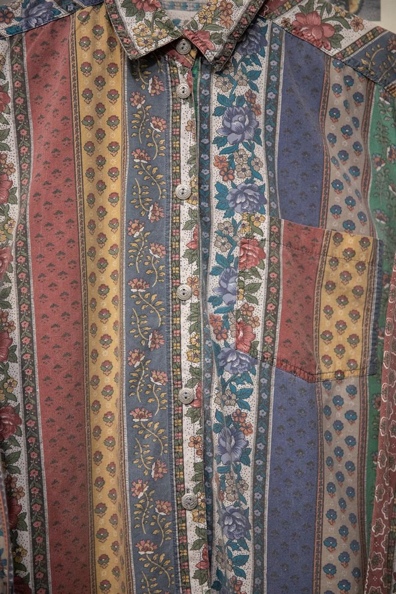 Austrian Etnik 90s Gömlek