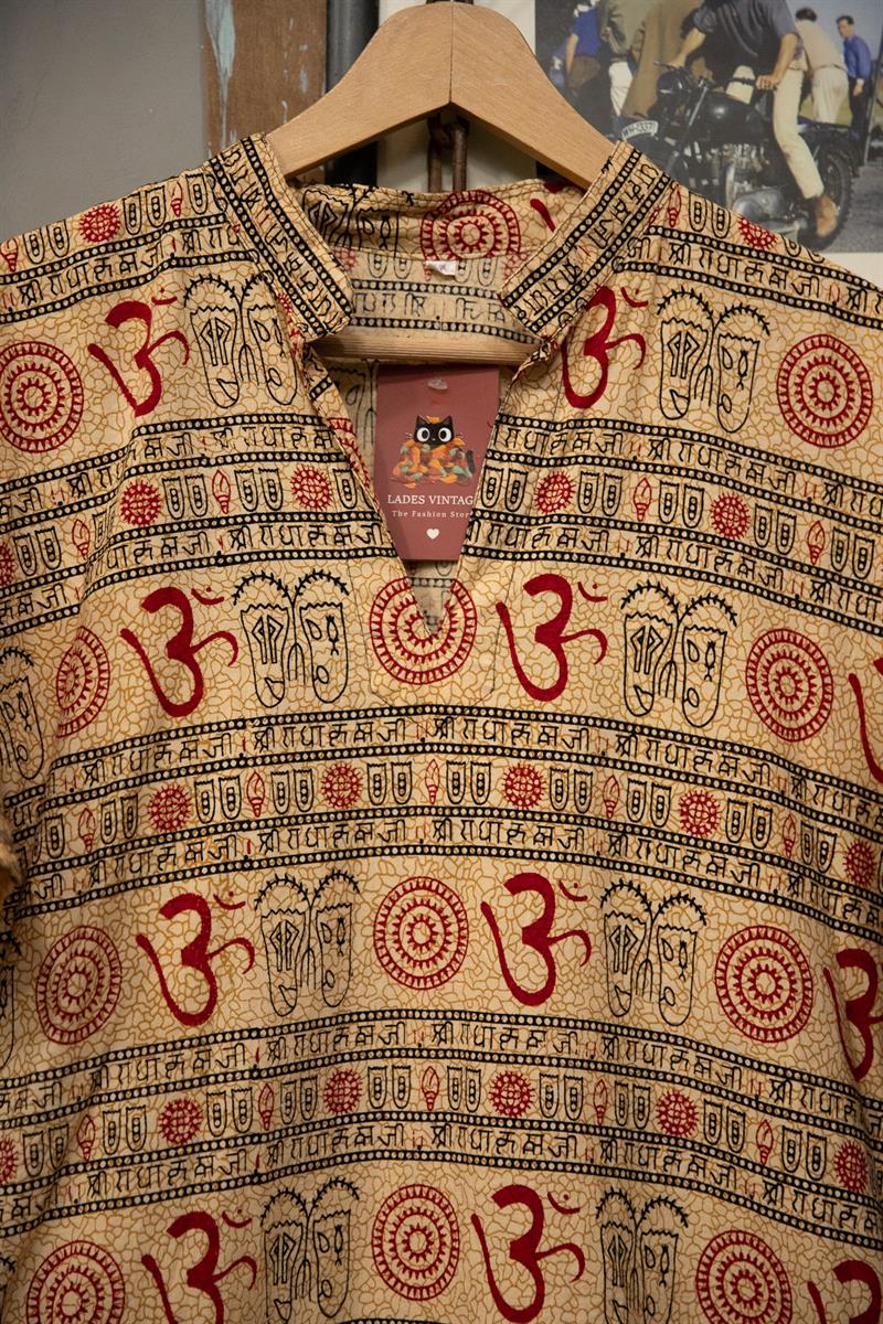 Austrian Etnik 90s Gömlek