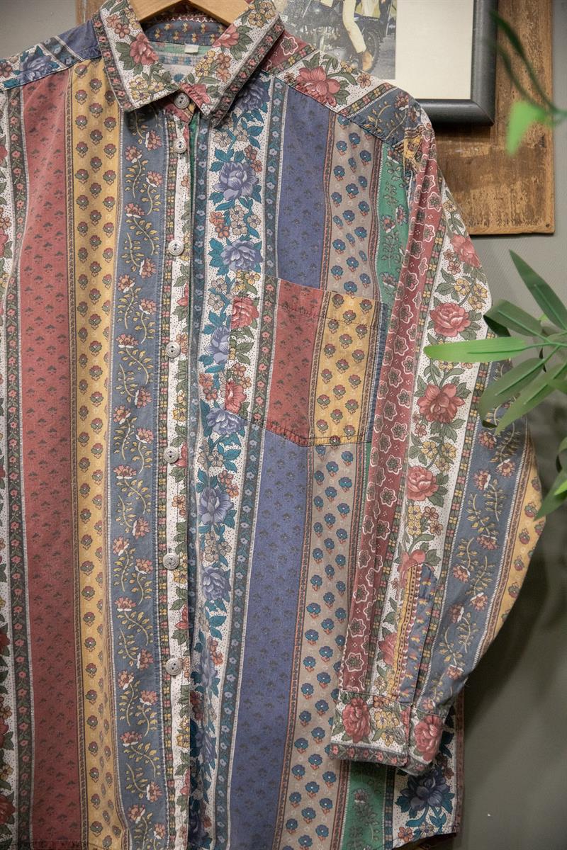 Austrian Etnik 90s Gömlek