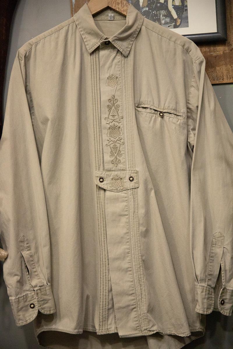 Austrian Nakışlı Bavyera Gömlek