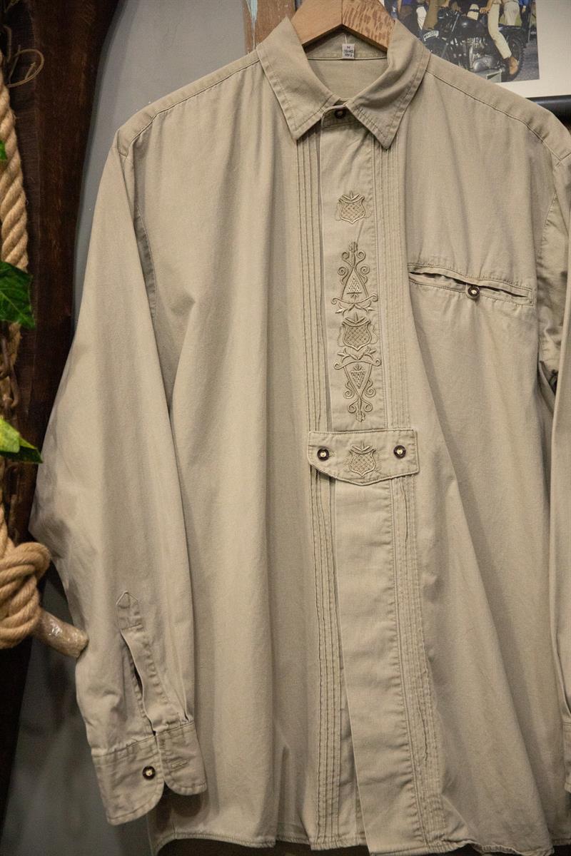 Austrian Nakışlı Bavyera Gömlek