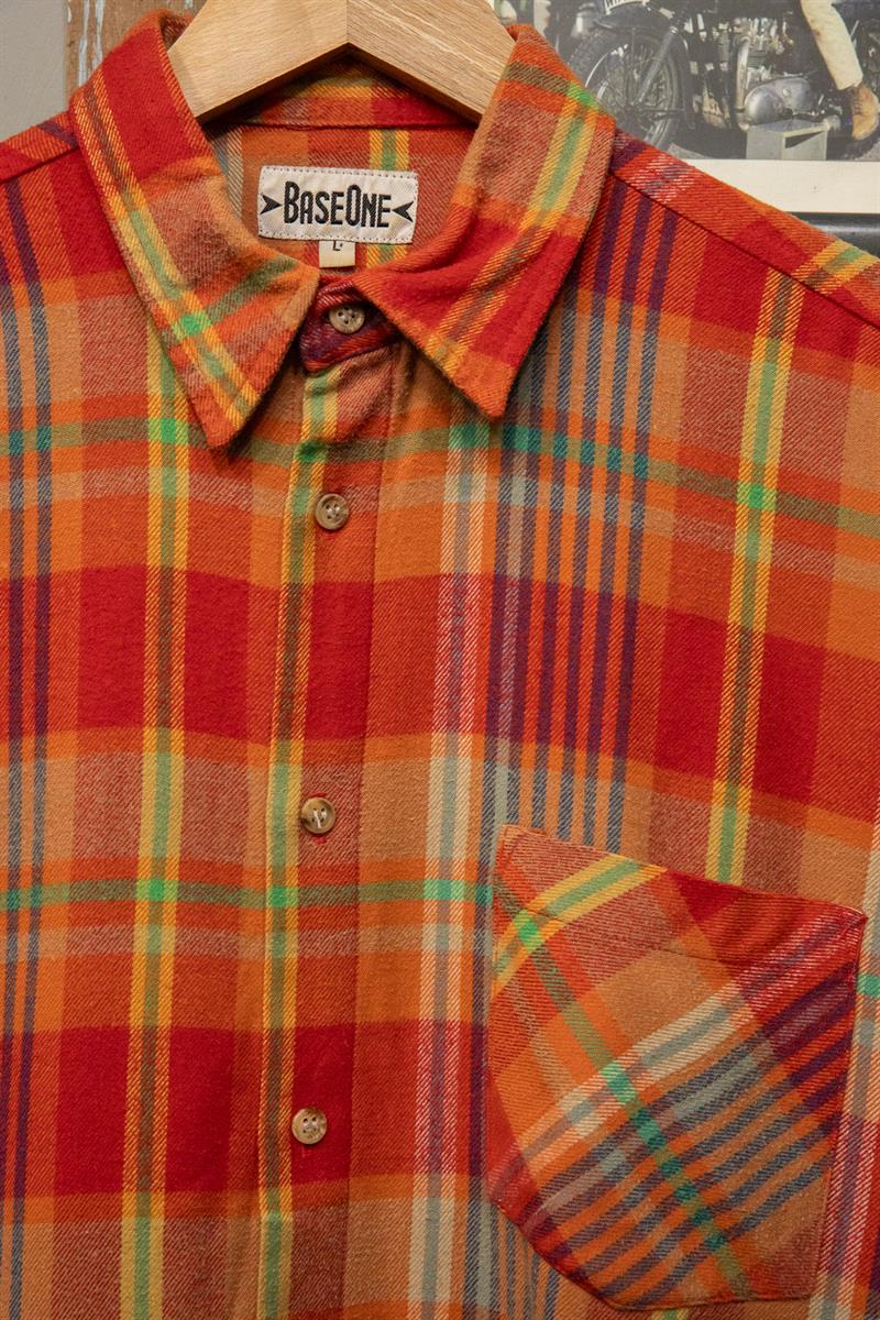 BASEONE İtalian Ekoseli Gömlek