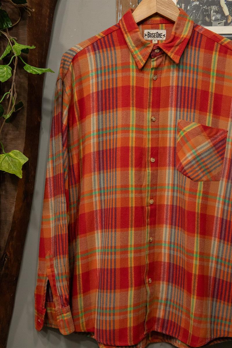 BASEONE İtalian Ekoseli Gömlek