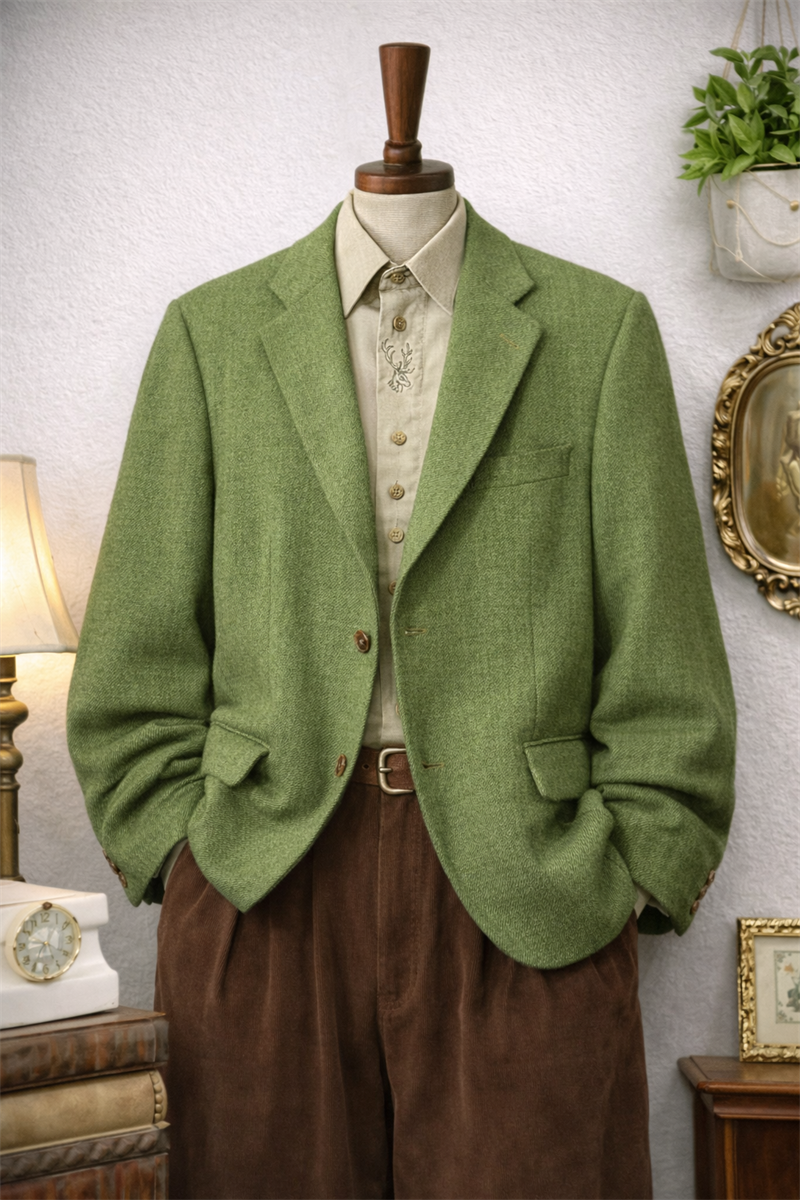 Bavarian Wool Blazer Ceket