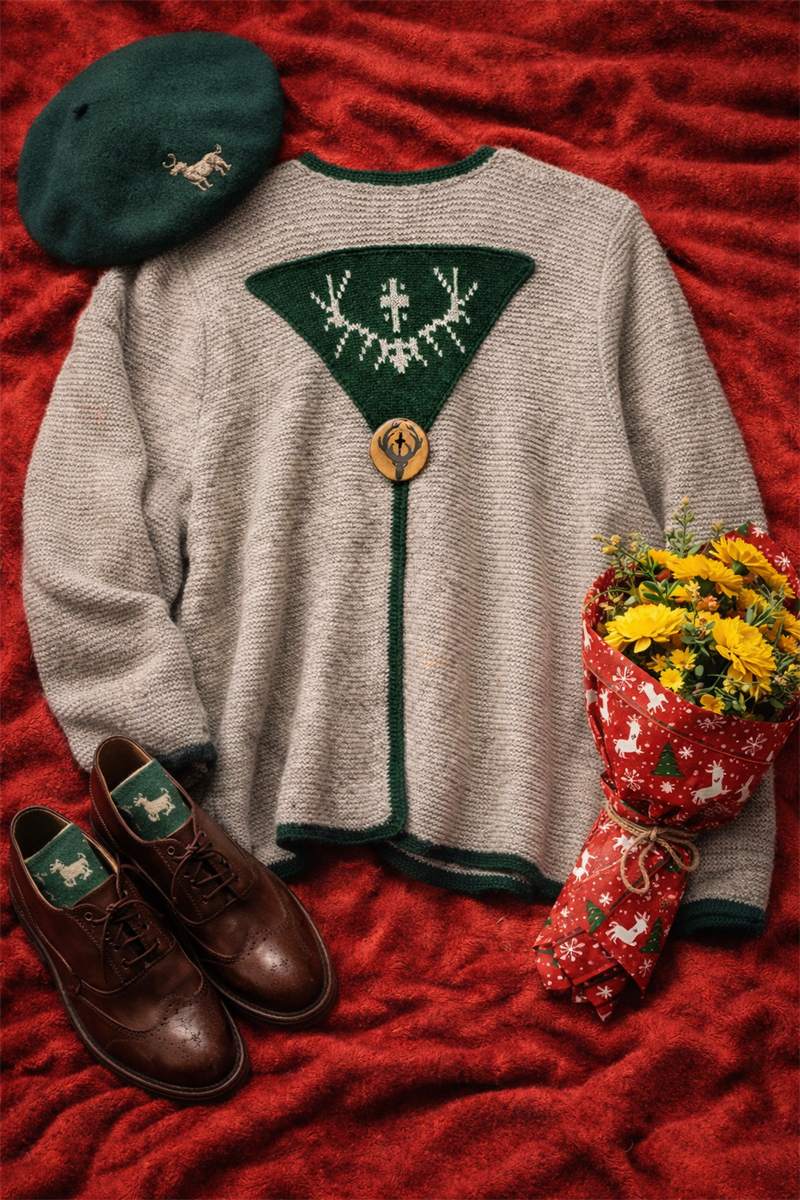 Bavyera Wool Hırka/Ceket