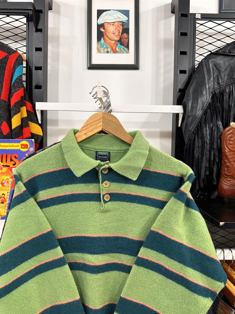 BENETTON RENKLİ VİNTAGE KAZAK