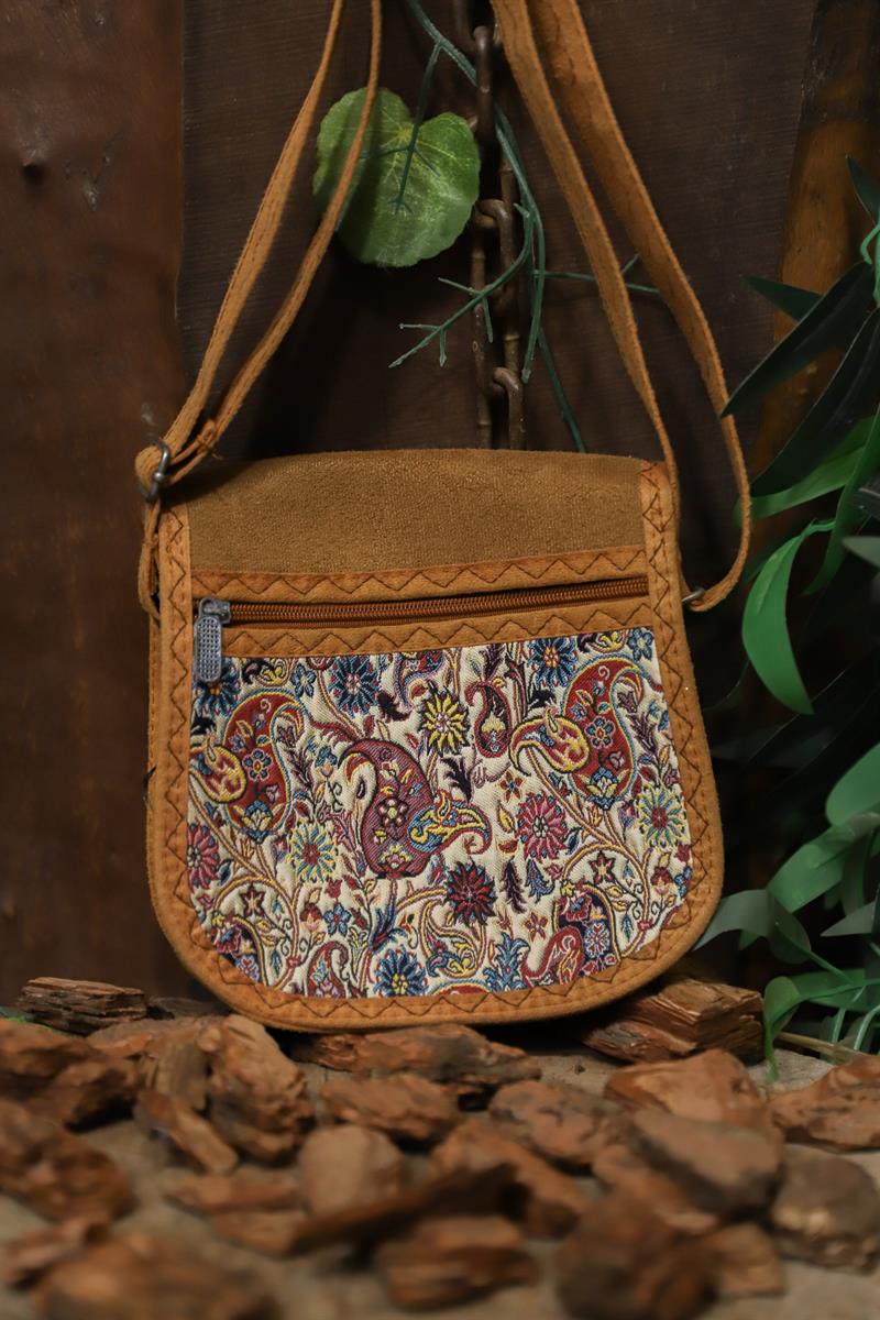 Bohemian Suede Ethnic Çanta