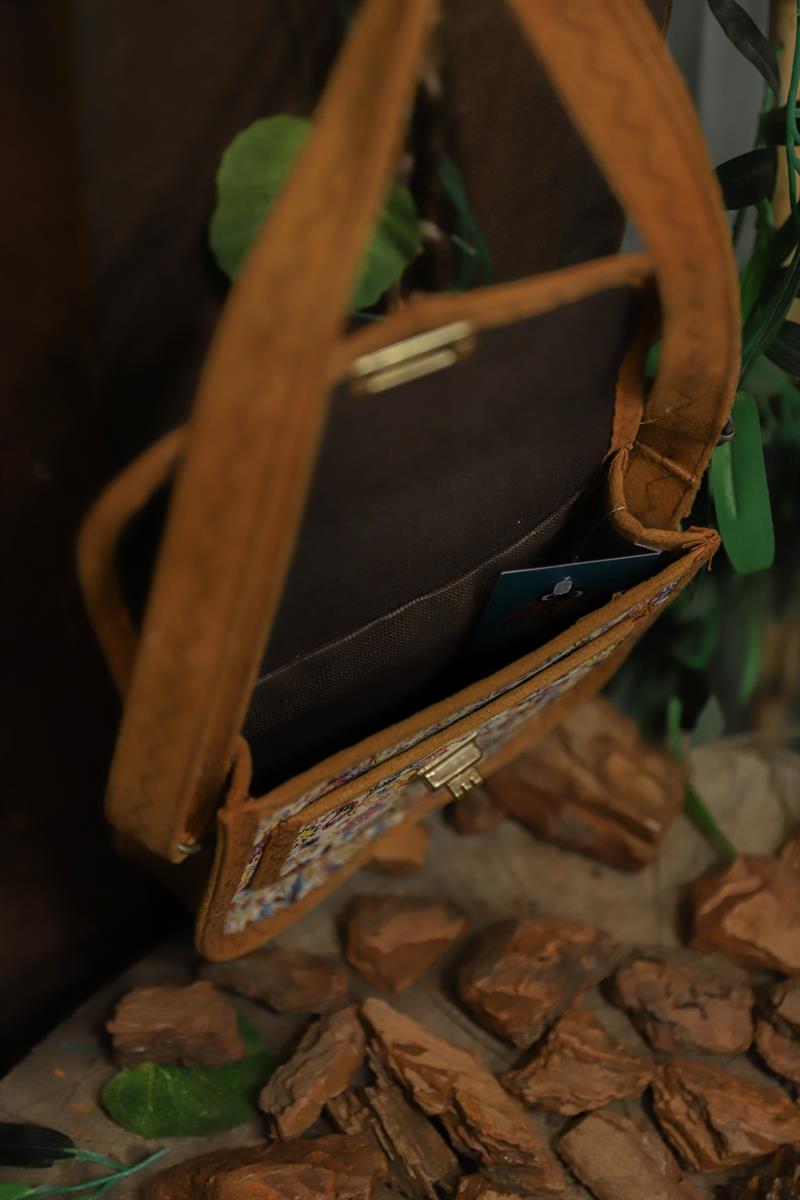 Bohemian Suede Ethnic Çanta