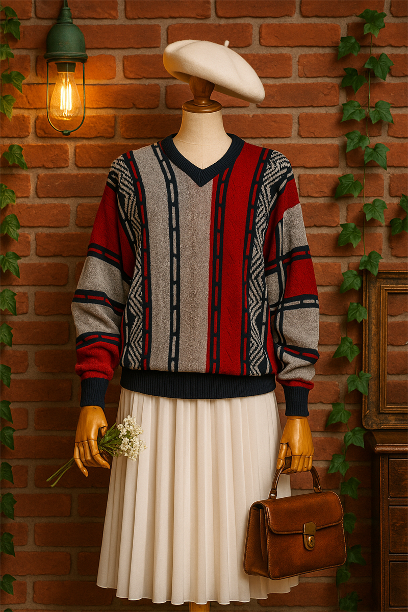 Bold Knit Örgü Kazak