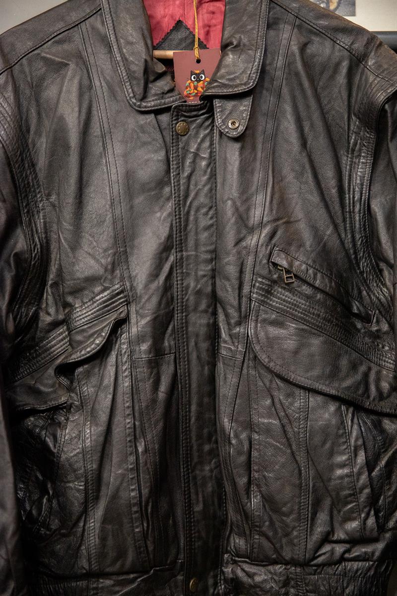 Bomber American Deri Ceket
