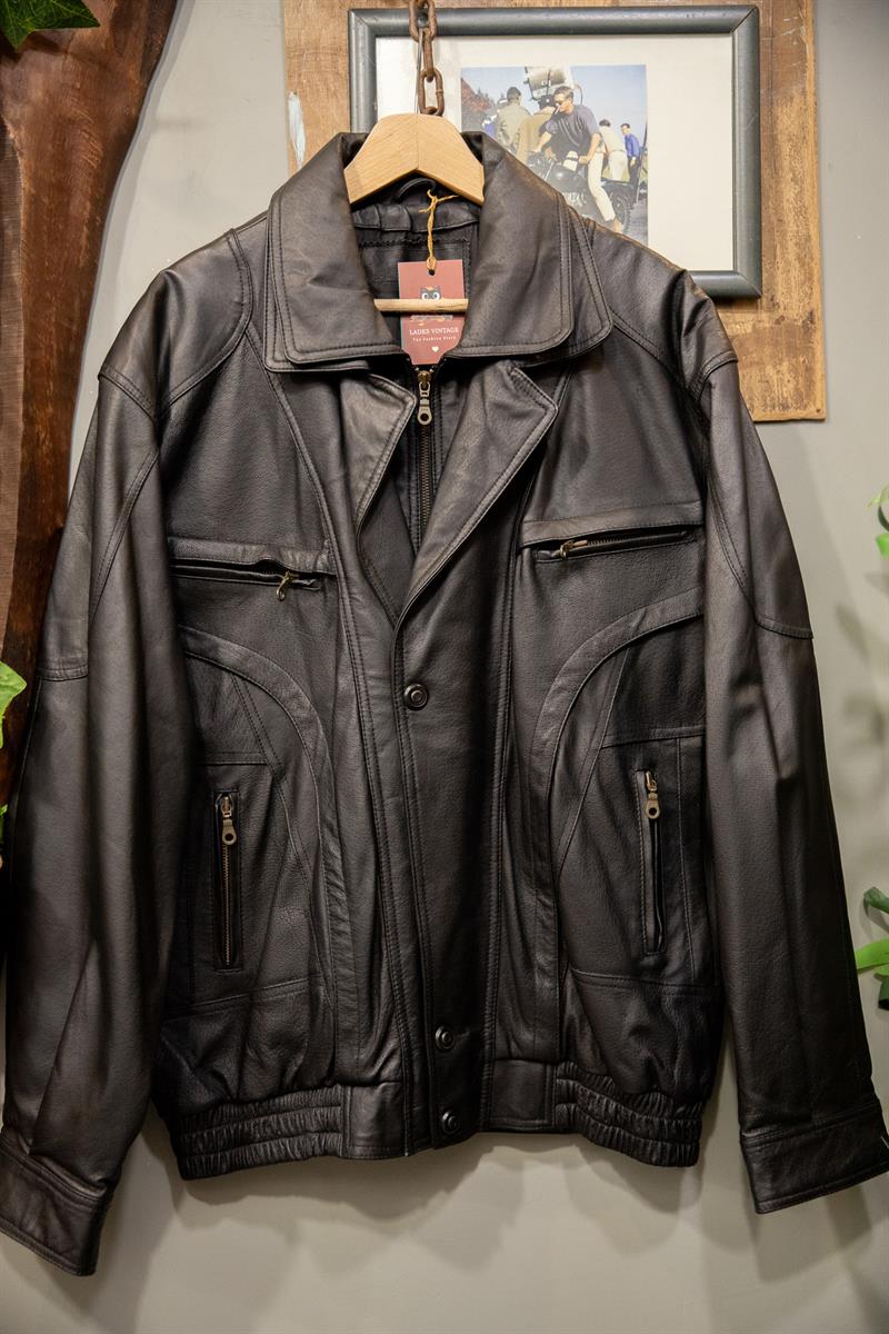 Bomber Classic Deri Ceket