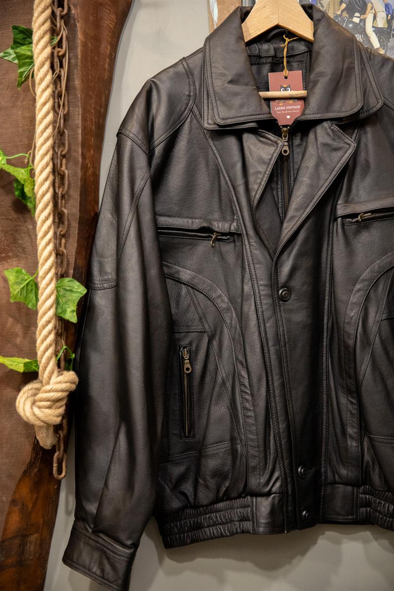 Bomber Classic Deri Ceket