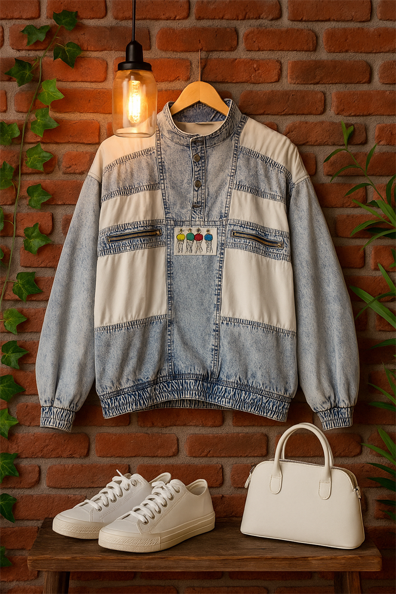 Bomber Denim Gömlek