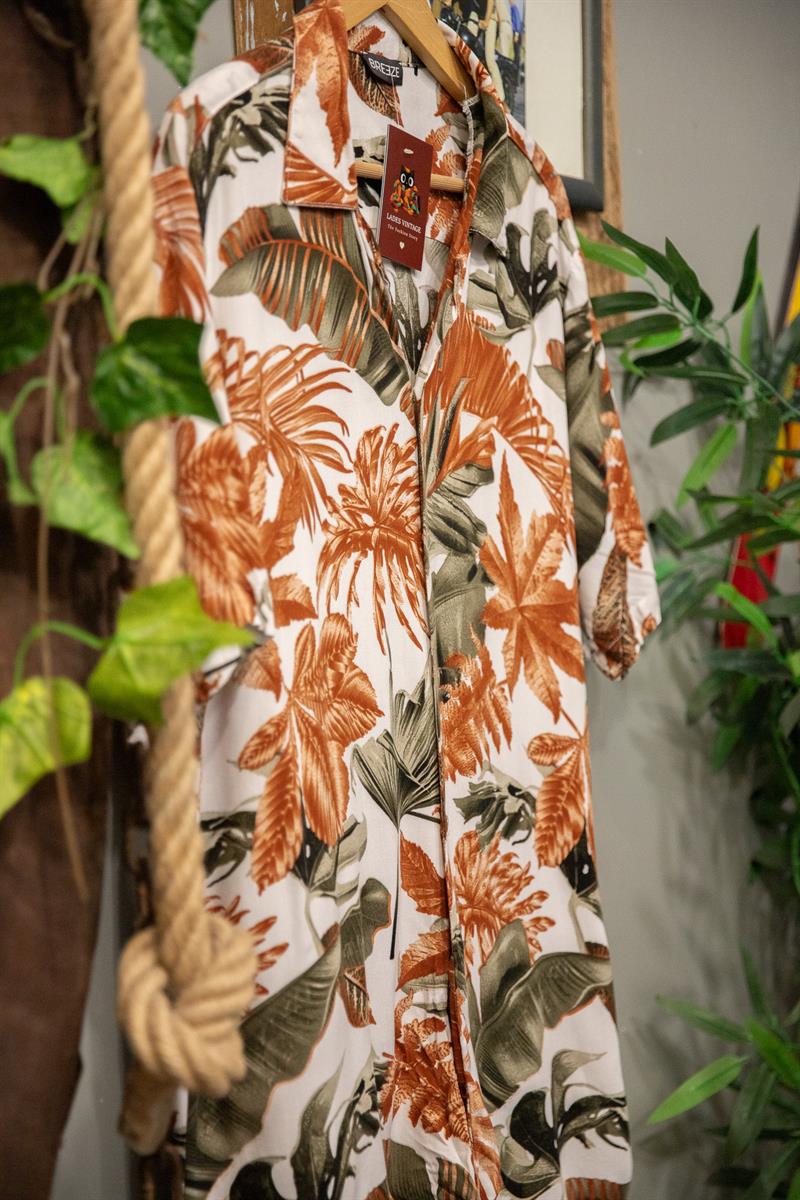 BREEZE Salaş Hawaii Gömlek