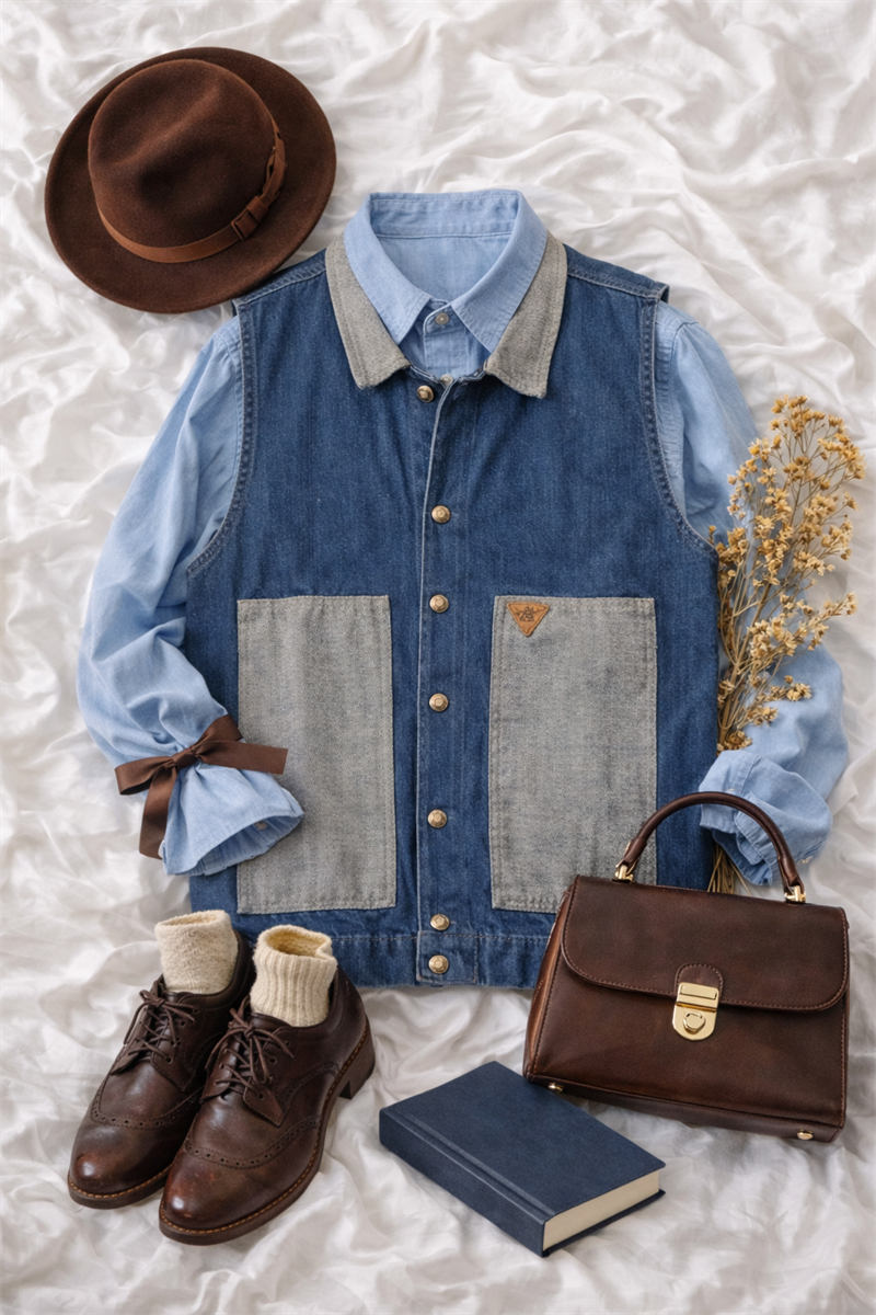 Brezilian Denim Yelek