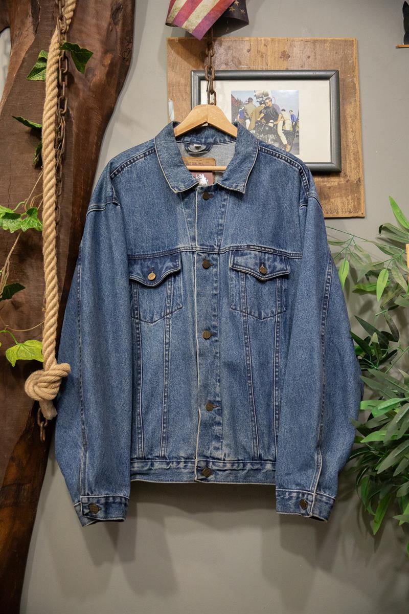 BRIDLE Original Blue Jeans Kot Ceket