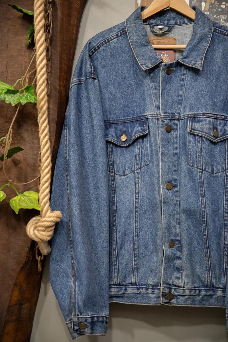 BRIDLE Original Blue Jeans Kot Ceket