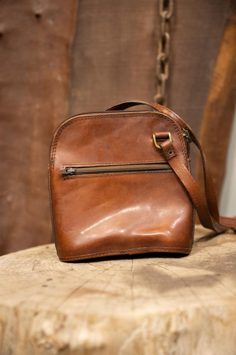 Brown Leather Classic Çanta