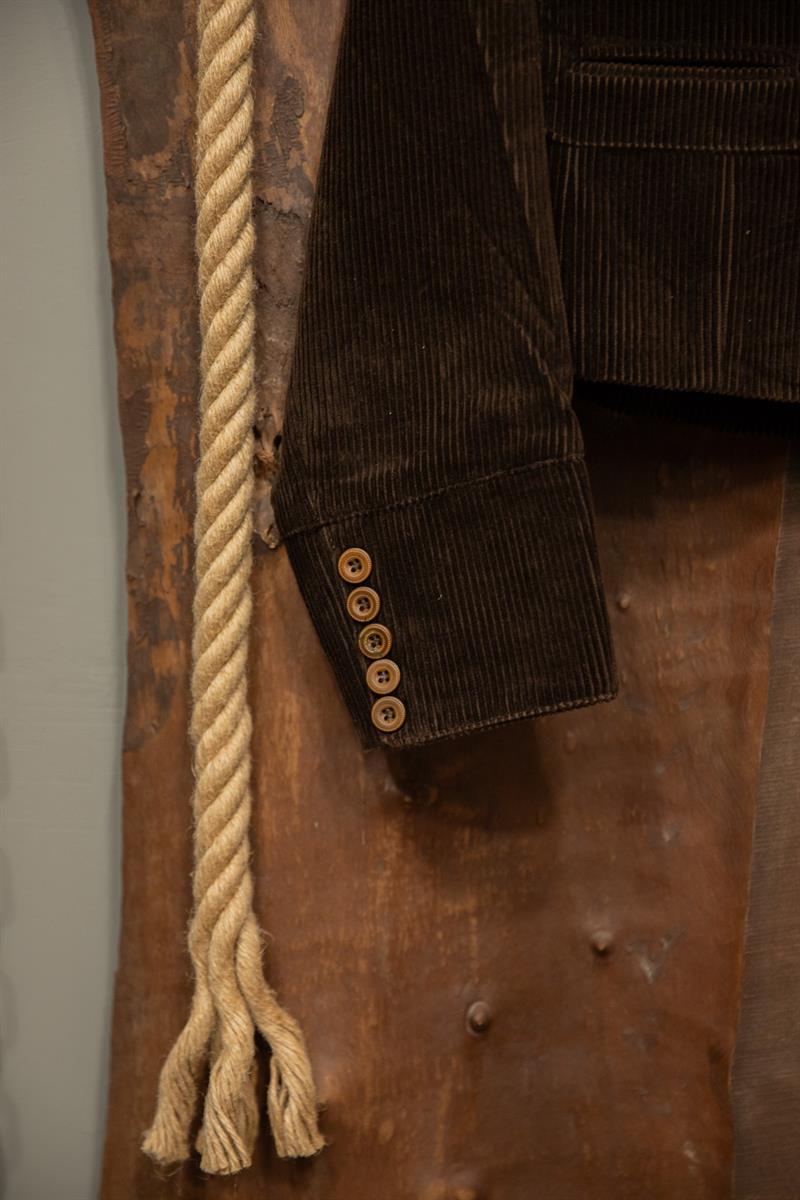 Brown Scarva Kadife Ceket