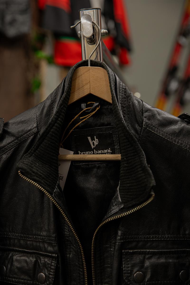 Bruno Banani France Bomber Model Unisex Deri Ceket