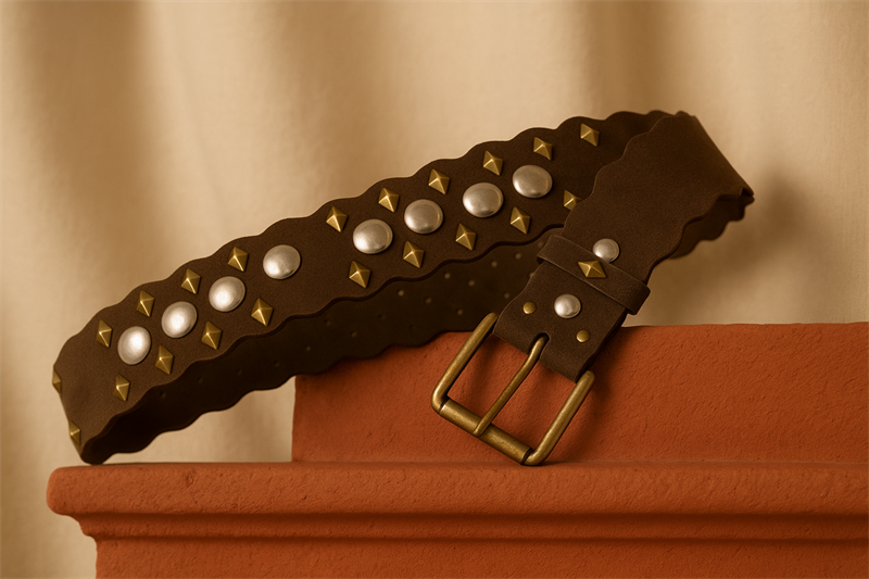 Buckle Suede Kemer