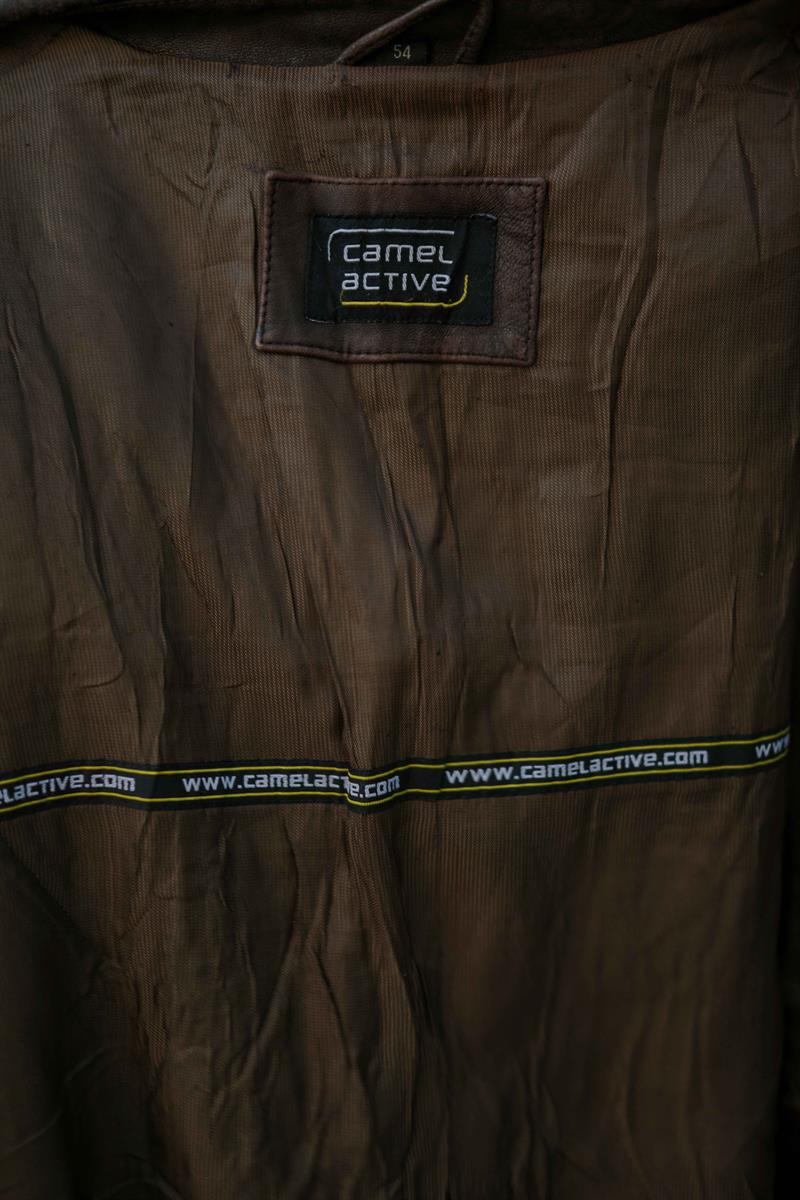 CAMEL ACTİVE DERİ CEKET