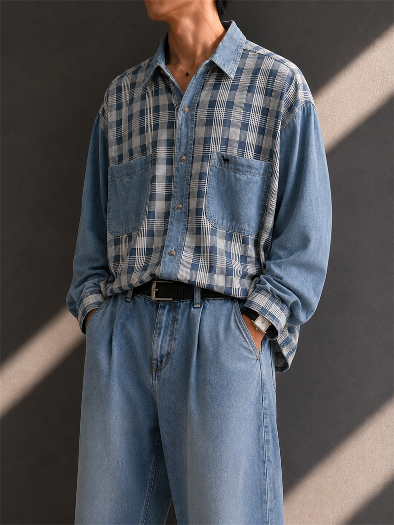 CAMEL Denim Gömlek