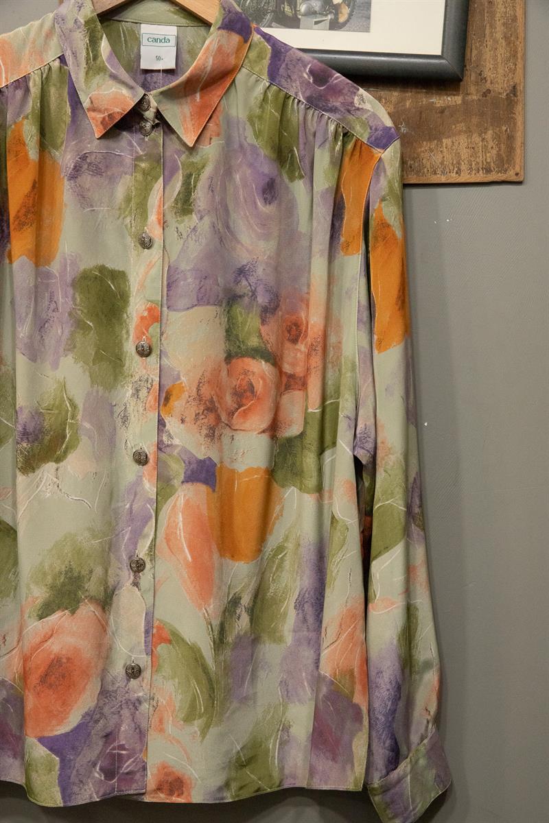 Canda 90s Salaş Kadın Gömlek