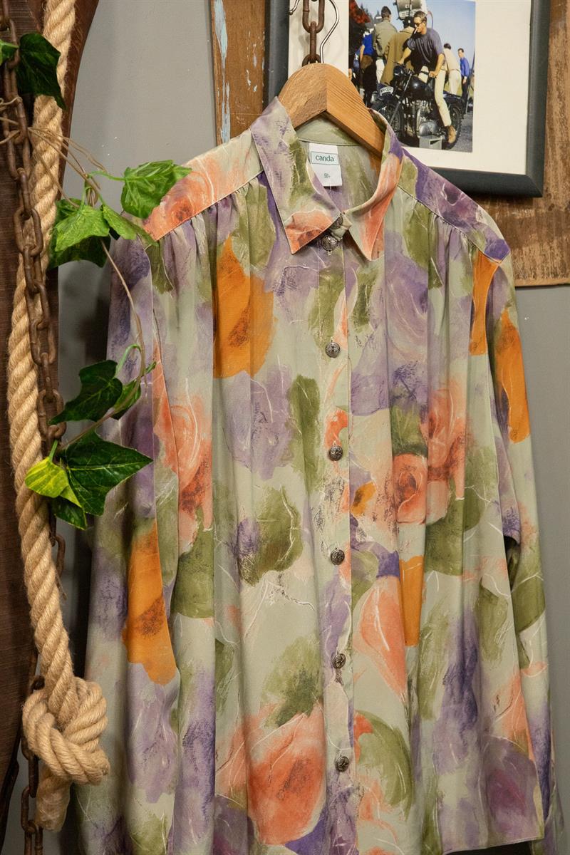 Canda 90s Salaş Kadın Gömlek