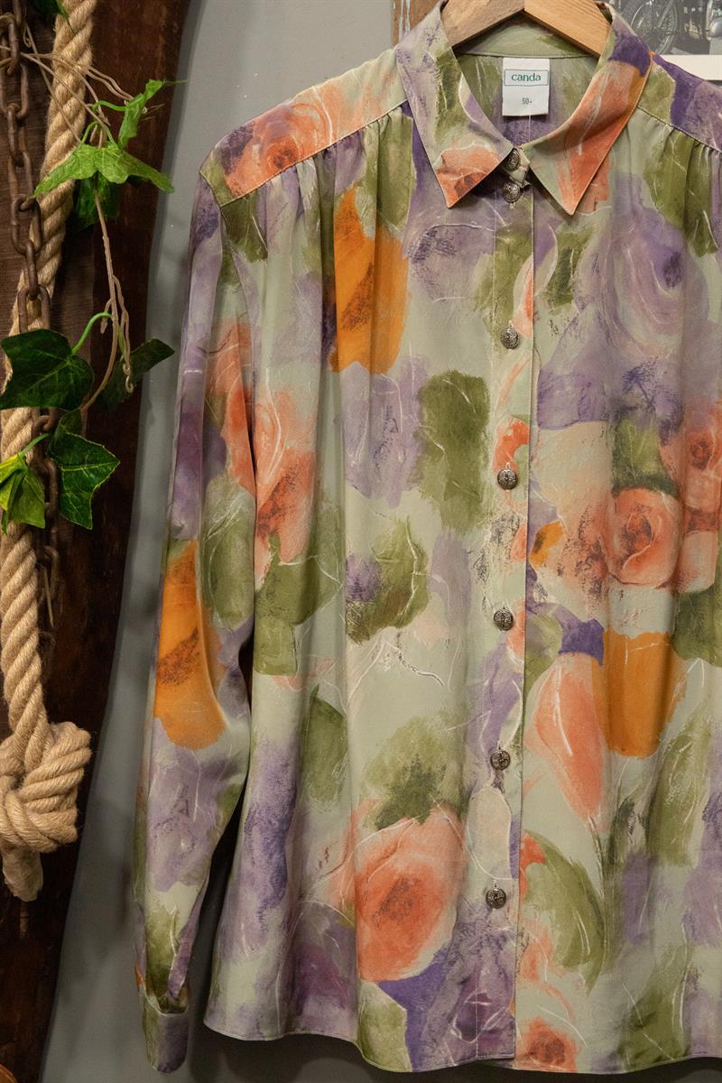 Canda 90s Salaş Kadın Gömlek