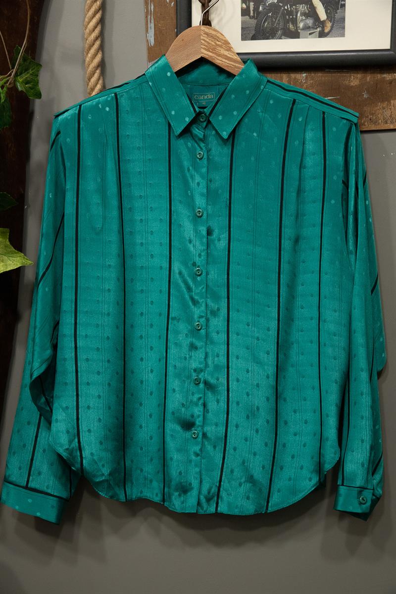 CANDA Vatkalı Kadın Gömlek