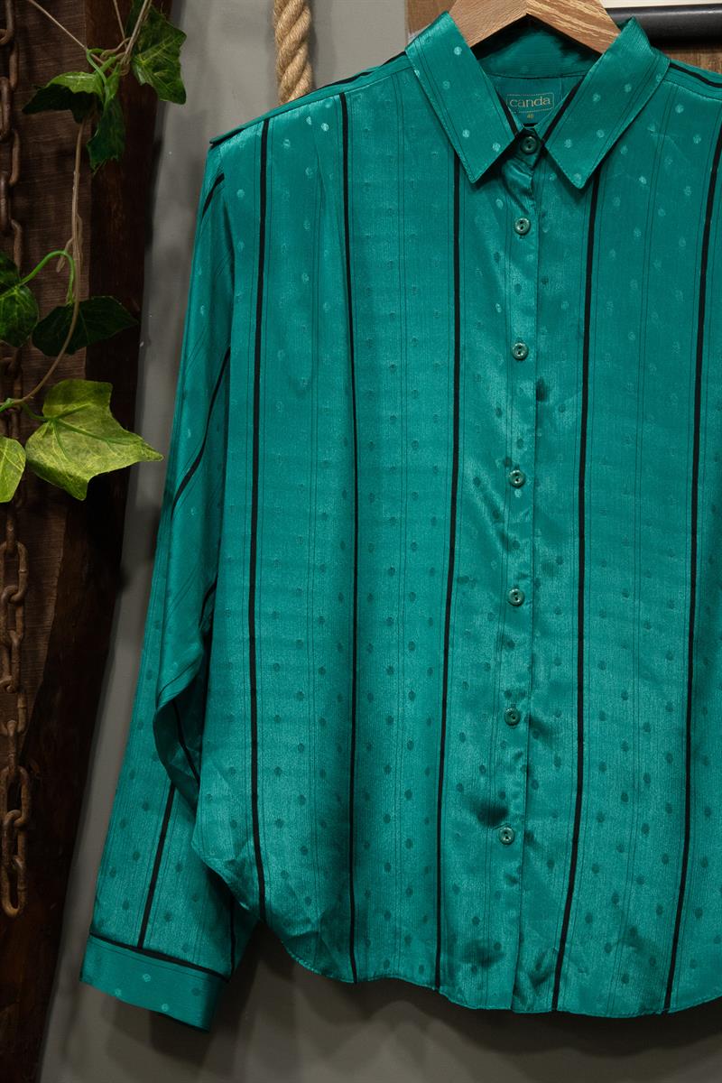 CANDA Vatkalı Kadın Gömlek