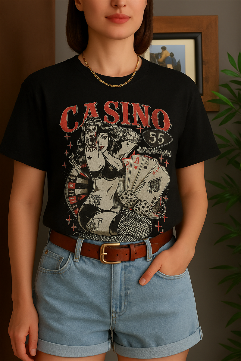 CASINO Koleksiyon T-Shirt