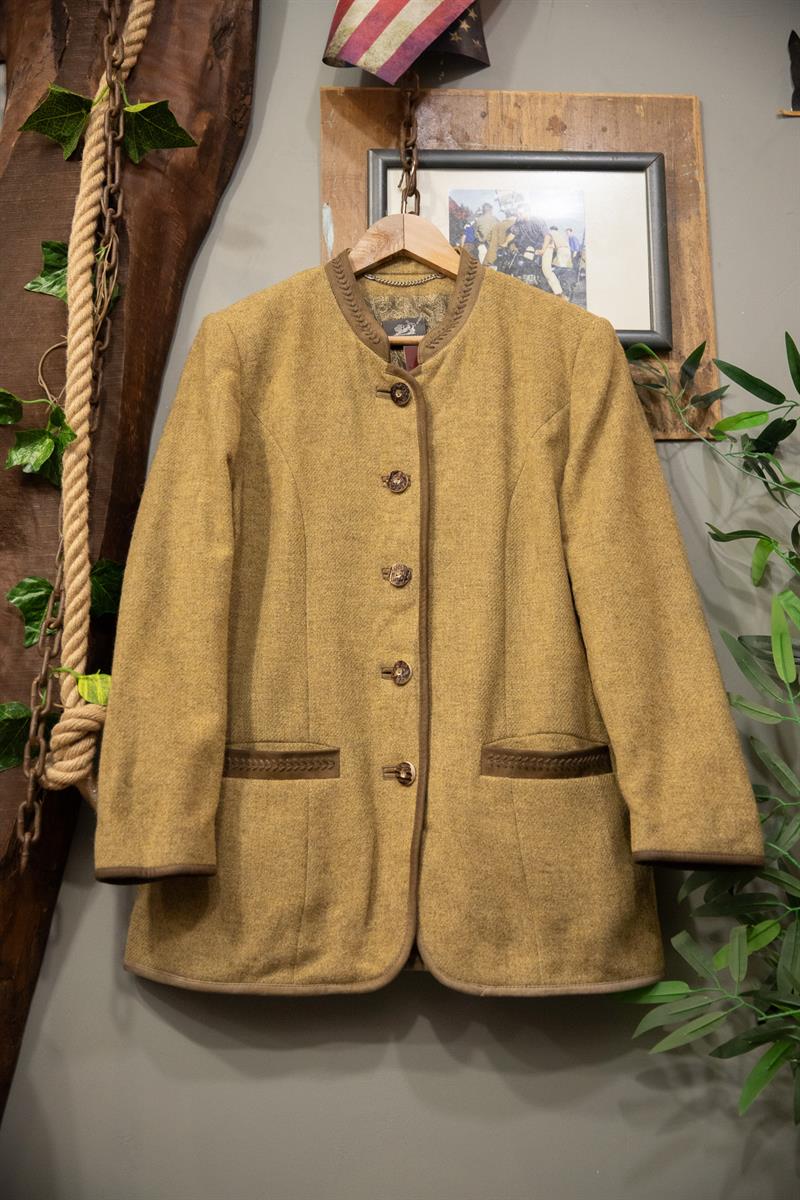 Casual Wool Elegance Ceket